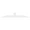 Ekena Millwork Portland Architectural Grade PVC Gable Bracket, 60"W x 10"H x 4"D x 4"F, 4/12 Pitch GBP060X10X0404POR00 - alternate 5